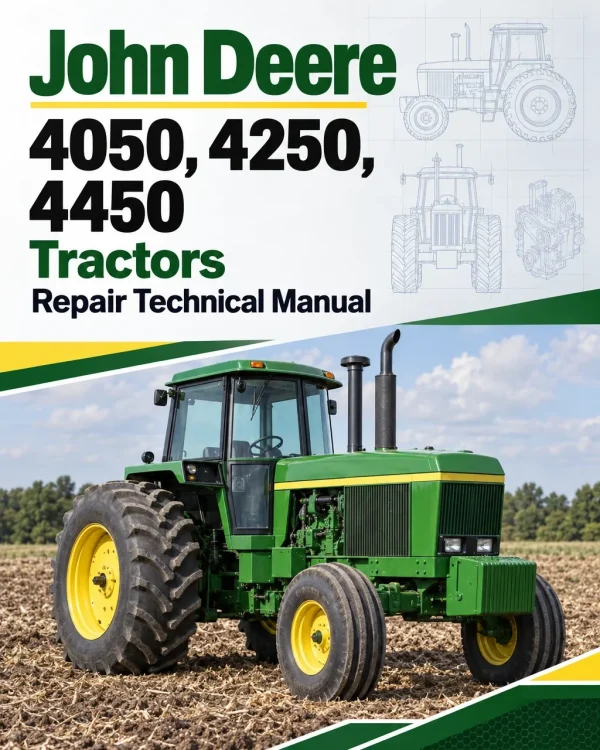 John Deere 4050, 4250, 4450 Tractors Repair Technical Manual John Deere 4050, 4250, 4450 Tractors Repair Technical Manual