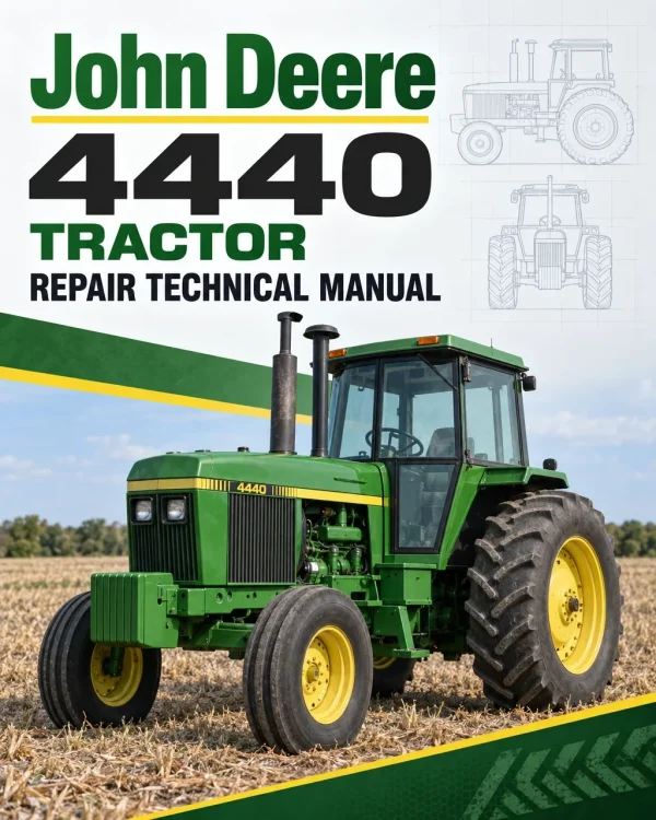 John Deere 4440 Tractor Repair Technical Manual
