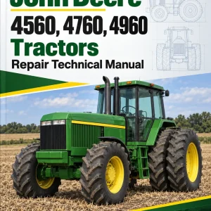 John Deere 4560, 4760, 4960 Tractors Repair Technical Manual