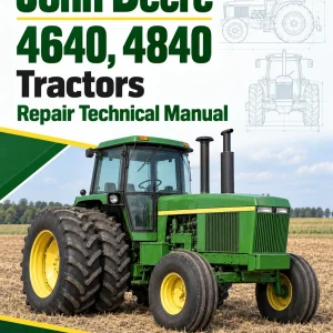 John Deere 4640, 4840 Tractors Repair Technical Manual