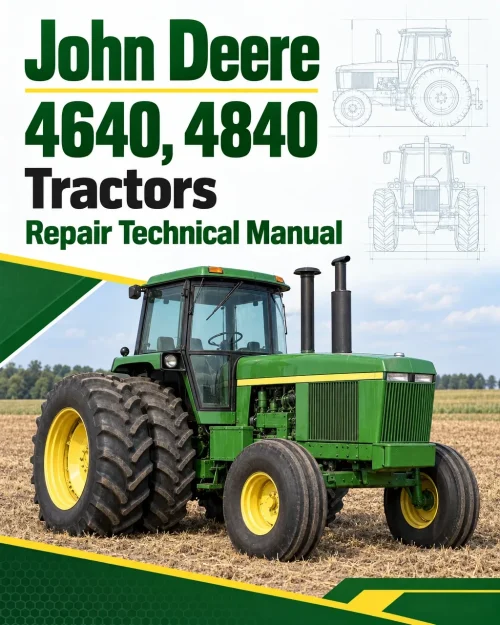 John Deere 4640, 4840 Tractors Repair Technical Manual John Deere 4640, 4840 Tractors Repair Technical Manual