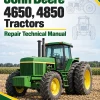 John Deere 4650, 4850 Tractors Repair Technical Manual