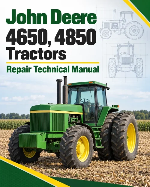 John Deere 4650, 4850 Tractors Repair Technical Manual John Deere 4650, 4850 Tractors Repair Technical Manual