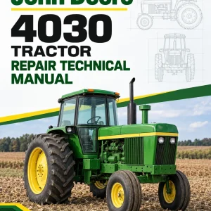 John Deere 4030 Tractor Repair Technical Manual