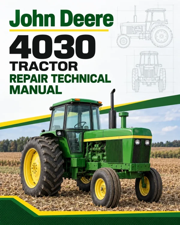 John Deere 4030 Tractor Repair Technical Manual