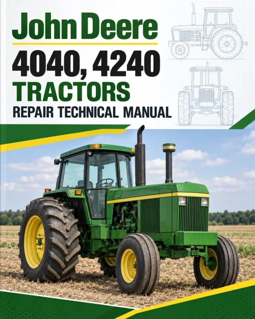 John Deere 4040, 4240 Tractors Repair Technical Manual