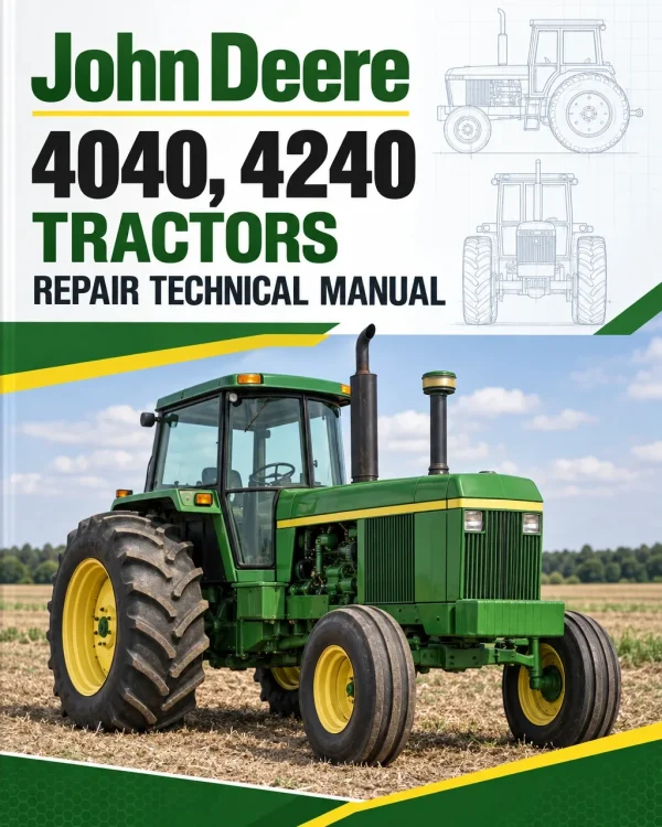 John Deere 4040, 4240 Tractors Repair Technical Manual John Deere 4040, 4240 Tractors Repair Technical Manual