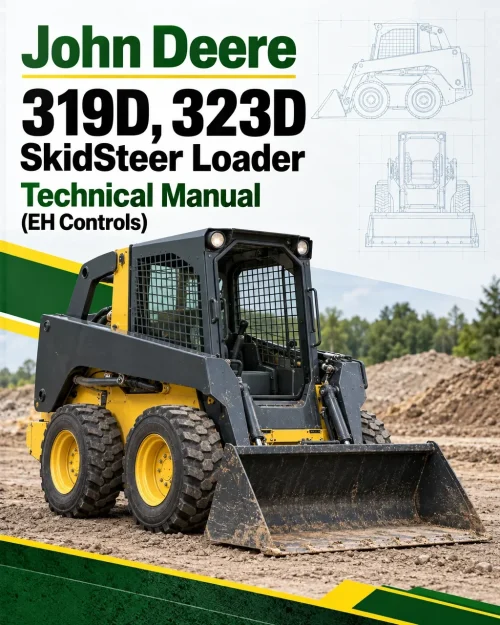 John Deere 319D, 323D SkidSteer Loader Technical Manual (EH Controls) John Deere 319D, 323D SkidSteer Loader Technical Manual (EH Controls)
