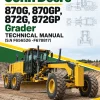 John Deere 870G, 870GP, 872G, 872GP Grader Technical Manual (S.N F656526 -F678817)