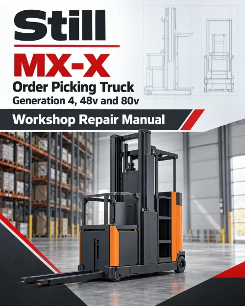 Still MX-X Order Picking Truck Generation 4, 48v and 80v Workshop Repair Manual
