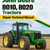 John Deere 8010, 8020 Tractors Repair Technical Manual SM2030 John Deere 8010, 8020 Tractors Repair Technical Manual SM2030