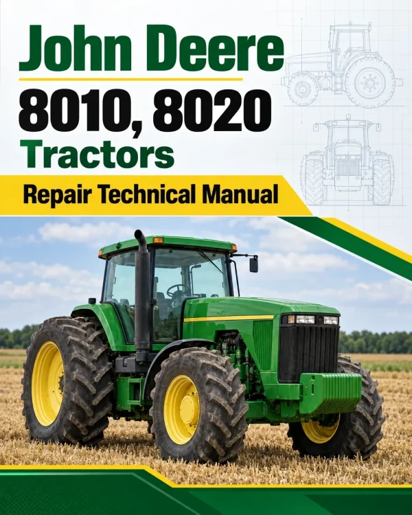 John Deere 8010, 8020 Tractors Repair Technical Manual SM2030 John Deere 8010, 8020 Tractors Repair Technical Manual SM2030