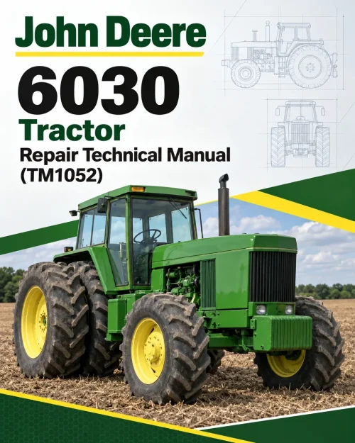 John Deere 6030 Tractor Repair Technical Manual (TM1052) John Deere 6030 Tractor Repair Technical Manual (TM1052)