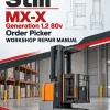 Still MX-X Generation 1,2 80v Order Picker Workshop Repair Manual