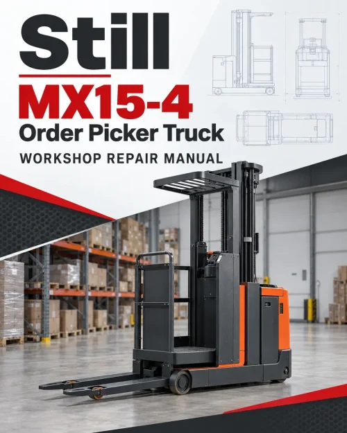 Still MX15-4 Order Picker Truck Workshop Repair Manual