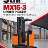 Still MX15-3 Order Picker Workshop Repair Manual Still MX15-3 Order Picker Workshop Repair Manual