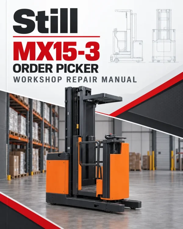 Still MX15-3 Order Picker Workshop Repair Manual Still MX15-3 Order Picker Workshop Repair Manual