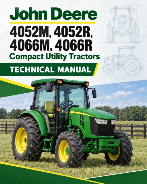John Deere 4052M, 4052R, 4066M, 4066R Compact Utility Tractors Technical Manual John Deere 4052M, 4052R, 4066M, 4066R Compact Utility Tractors Technical Manual