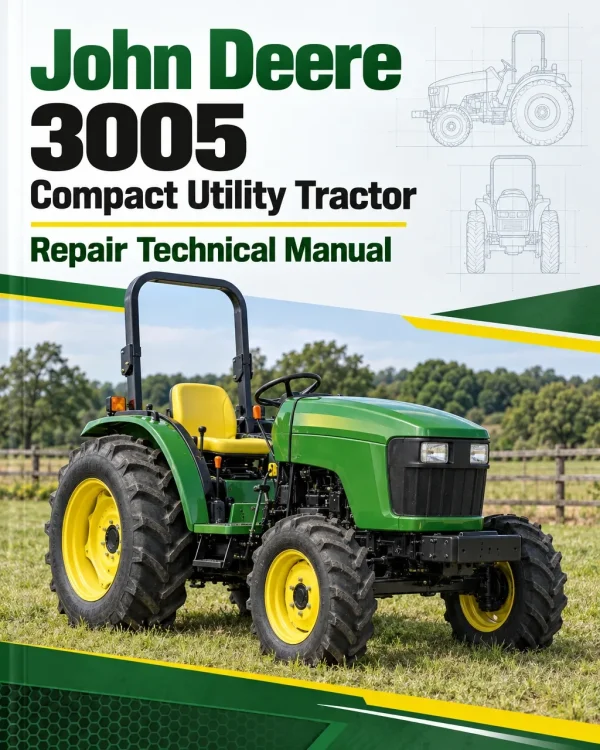 John Deere 3005 Compact Utility Tractor Repair Technical Manual John Deere 3005 Compact Utility Tractor Repair Technical Manual