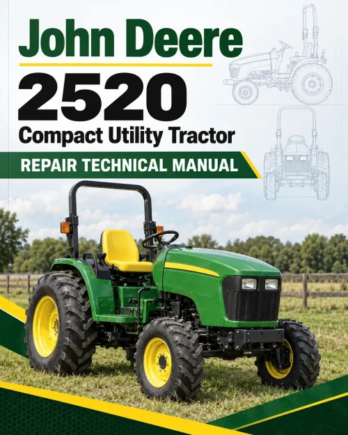 John Deere 2520 Compact Utility Tractor Repair Technical Manual John Deere 2520 Compact Utility Tractor Repair Technical Manual