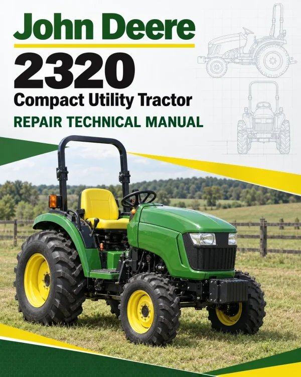 John Deere 2320 Compact Utility Tractor Repair Technical Manual John Deere 2320 Compact Utility Tractor Repair Technical Manual