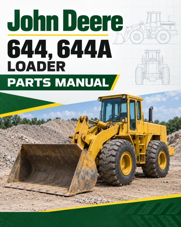 John Deere 644, 644A Loader Parts Manual PC1110 John Deere 644, 644A Loader Parts Manual PC1110