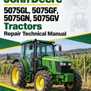 John Deere 5075GL, 5075GF, 5075GN, 5075GV Tractors Repair Technical Manual