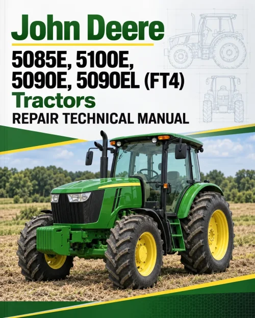 John Deere 5085E, 5100E, 5090E, 5090EL (FT4) Tractors Repair Technical Manual John Deere 5085E, 5100E, 5090E, 5090EL (FT4) Tractors Repair Technical Manual