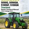 John Deere 5090G, 5090GH, 5100GF, 5100GN Tractors Repair Technical Manual (Tier 3/Stage III A) John Deere 5090G, 5090GH, 5100GF, 5100GN Tractors Repair Technical Manual (Tier 3/Stage III A)