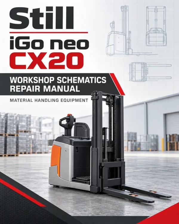Still iGo neo CX20 Workshop Schematics Repair Manual