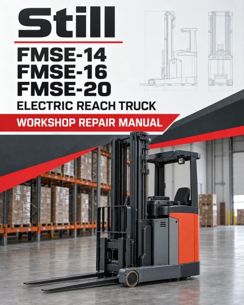 Still FMSE-14, FMSE-16, FMSE-20 Electric Reach Truck Workshop Repair Manual Still FMSE-14, FMSE-16, FMSE-20 Electric Reach Truck Workshop Repair Manual