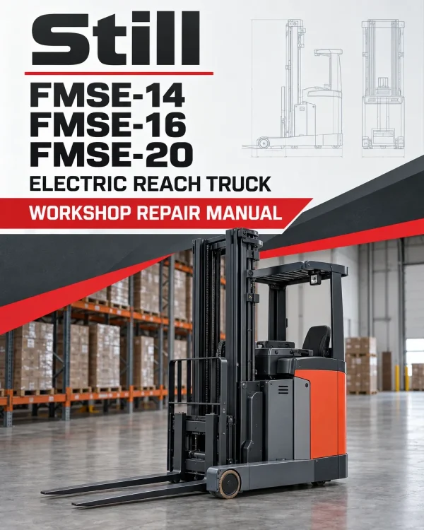 Still FMSE-14, FMSE-16, FMSE-20 Electric Reach Truck Workshop Repair Manual Still FMSE-14, FMSE-16, FMSE-20 Electric Reach Truck Workshop Repair Manual