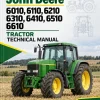 John Deere 6010, 6110, 6210, 6310, 6410, 6510, 6610 Tractor Technical Manual