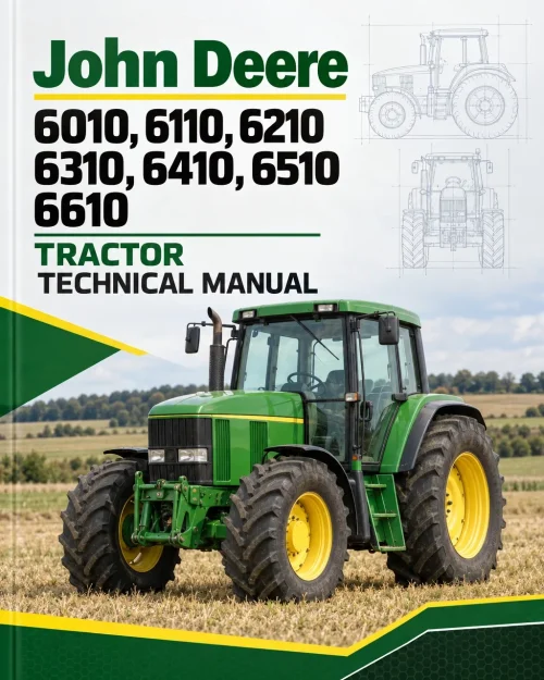 John Deere 6010, 6110, 6210, 6310, 6410, 6510, 6610 Tractor Technical Manual John Deere 6010, 6110, 6210, 6310, 6410, 6510, 6610 Tractor Technical Manual