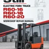 Still Electric Fork Truck R60-16 R60-18 R60-20 Workshop Repair Manual