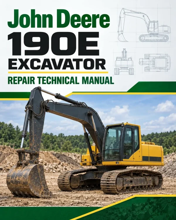John Deere 190E Excavator Repair Technical Manual