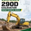 John Deere 290D Excavator Repair Technical Manual