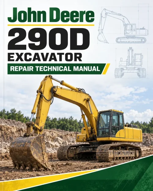John Deere 290D Excavator Repair Technical Manual