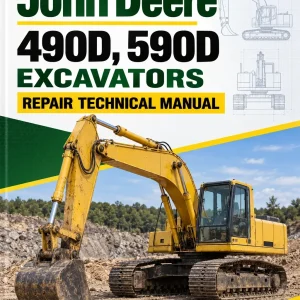 John Deere 490D, 590D Excavators Repair Technical Manual