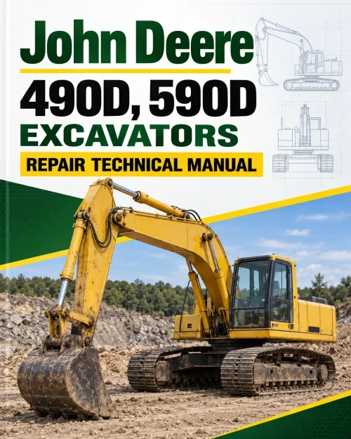 John Deere 490D, 590D Excavators Repair Technical Manual John Deere 490D, 590D Excavators Repair Technical Manual