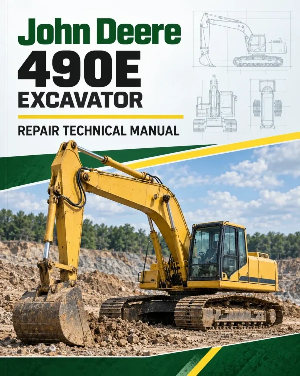 John Deere 490E Excavator Repair Technical Manual