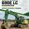 John Deere 690E LC Excavator Repair Technical Manual