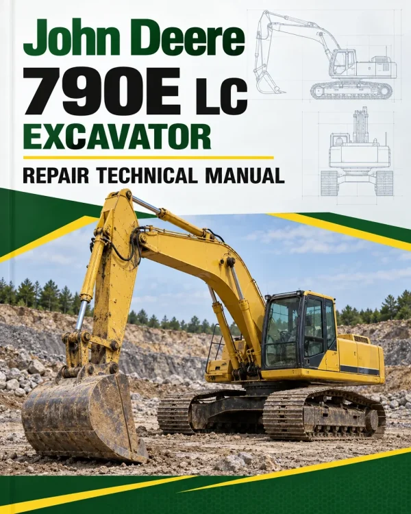 John Deere 790E LC Excavator Repair Technical Manual