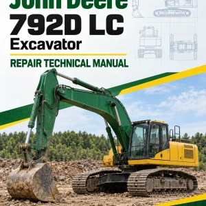 John Deere 792D LC Excavator Repair Technical Manual