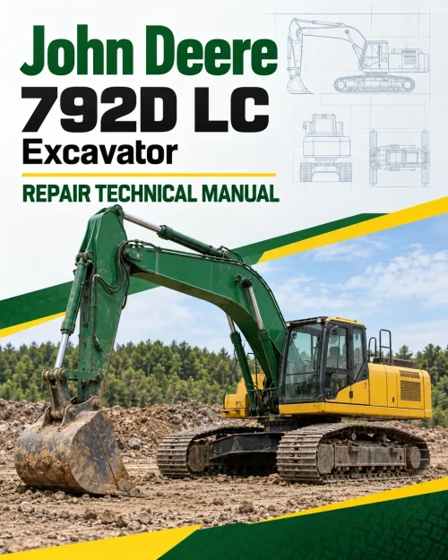 John Deere 792D LC Excavator Repair Technical Manual John Deere 792D LC Excavator Repair Technical Manual