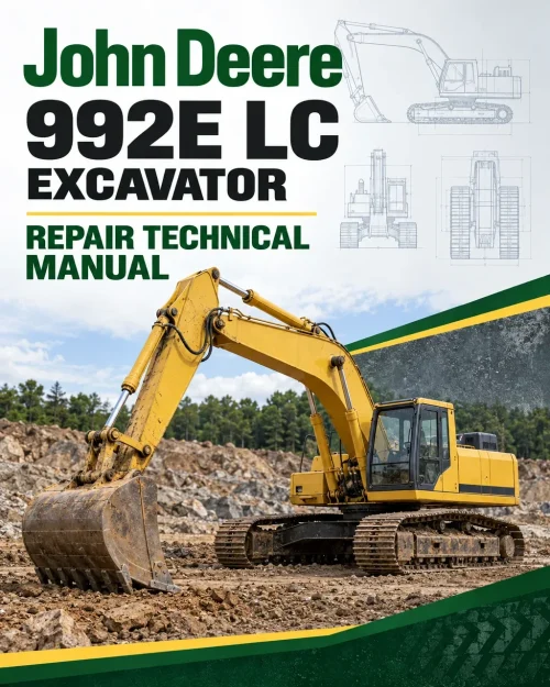 John Deere 992E LC Excavator Repair Technical Manual