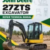 John Deere 27ZTS Excavator Repair Technical Manual