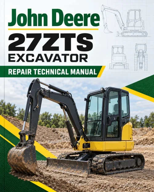 John Deere 27ZTS Excavator Repair Technical Manual