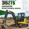 John Deere 35ZTS Excavator Repair Technical Manual