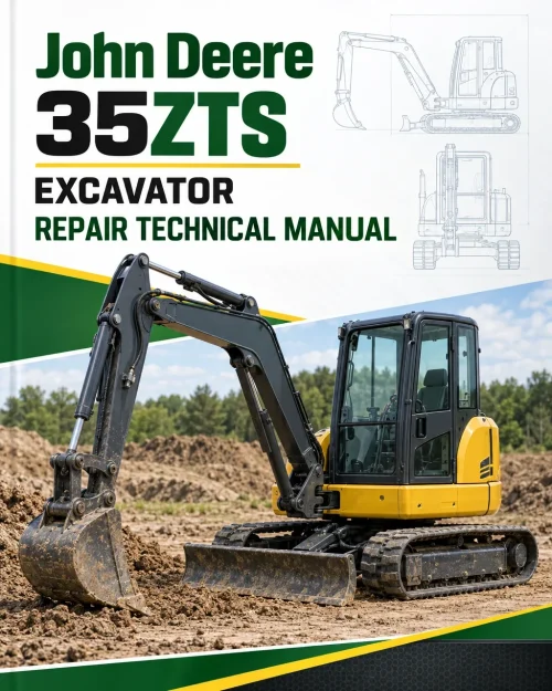 John Deere 35ZTS Excavator Repair Technical Manual John Deere 35ZTS Excavator Repair Technical Manual